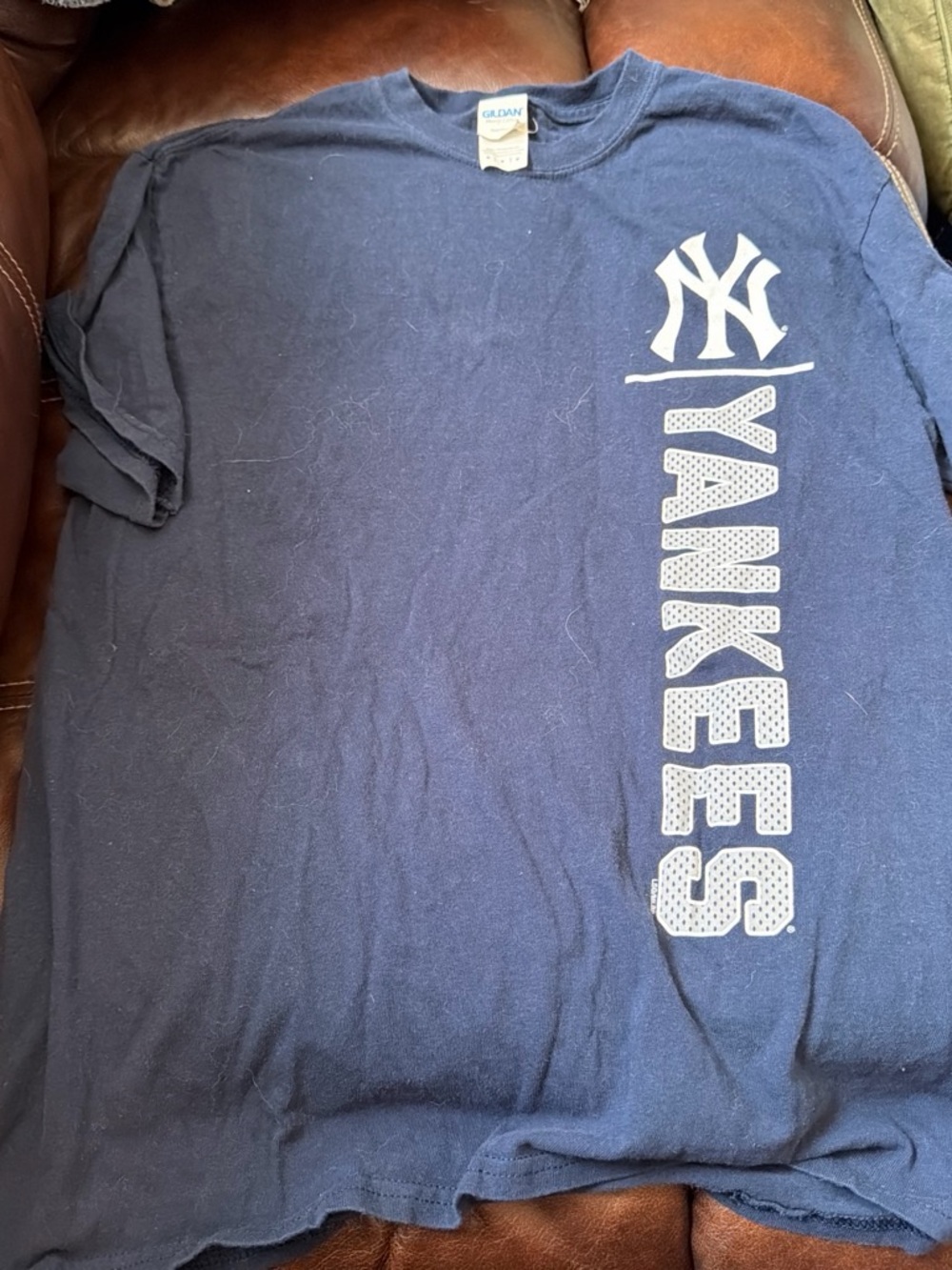 New York Yankees Navy Blue T-Shirt Men's Size M